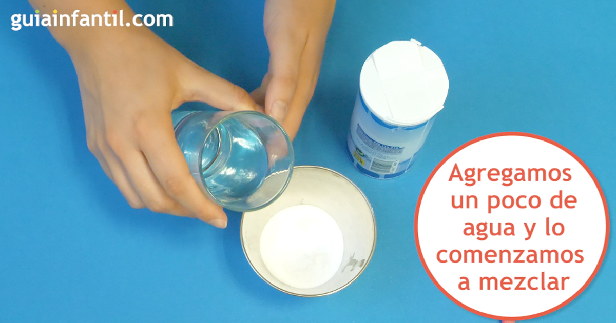 paso 2 de la nieve casera