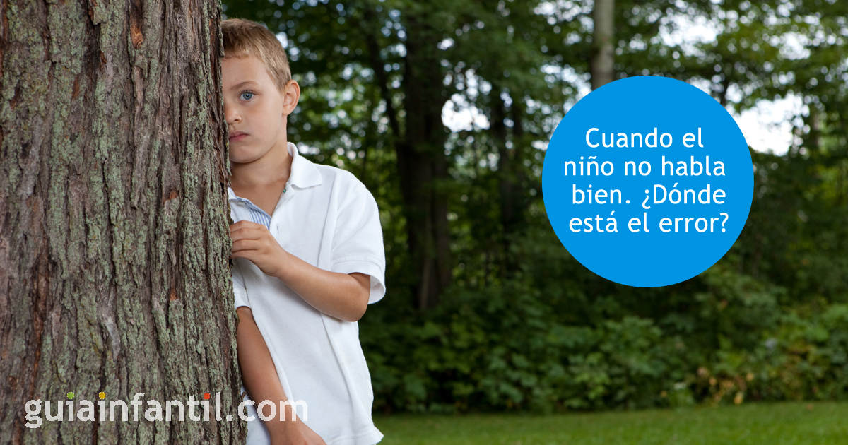 cuando el niño no habla bien