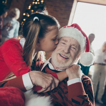 36 frases de Navidad de los niños para los abuelos