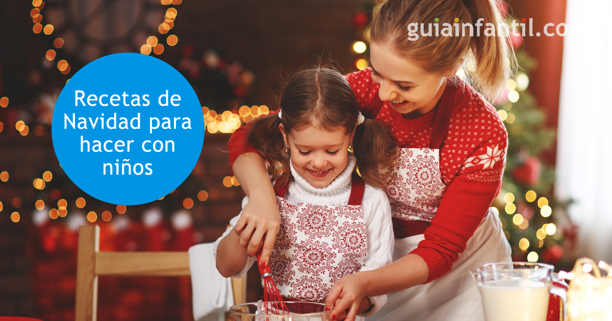 recetas de navidad para hacer con niños
