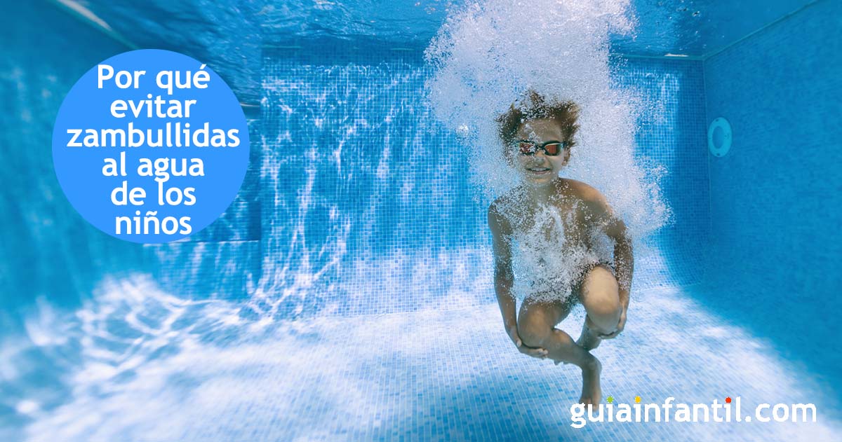 por qué evitar saltos bruscos a la piscina