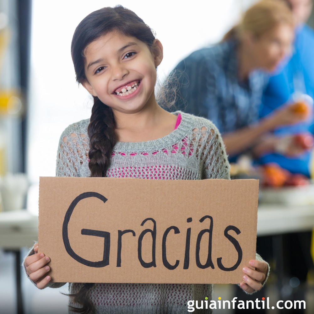 La gratitud. Cómo educar en valores a los niños