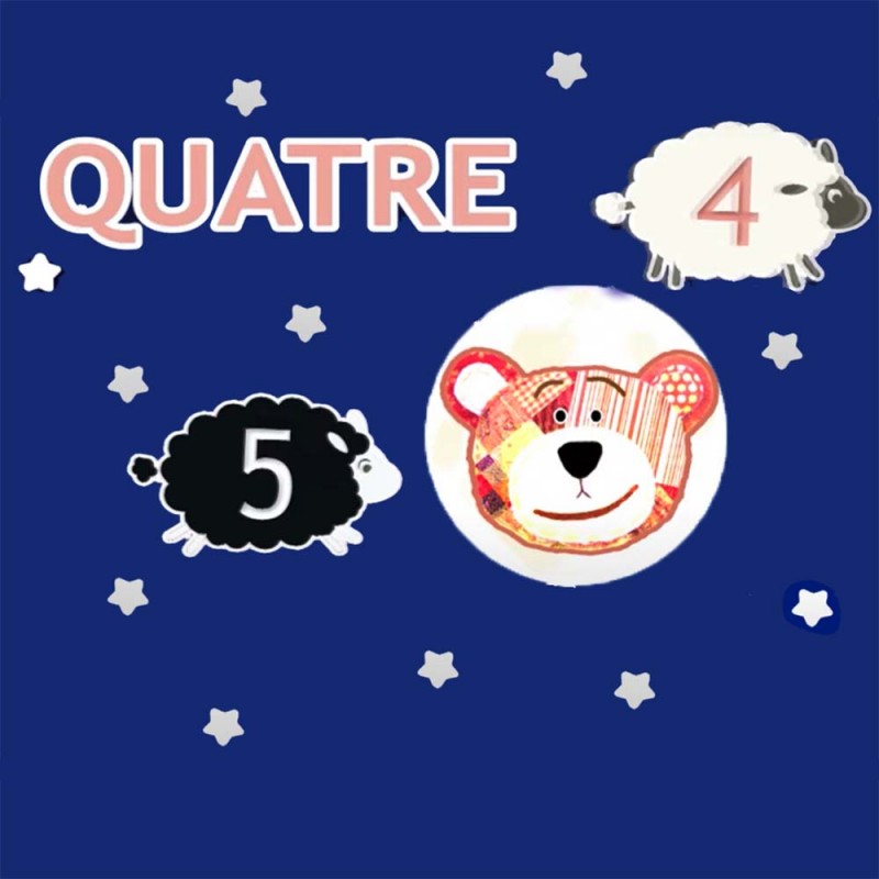 Canción de cuna para dormir a tu bebé con números en Francés