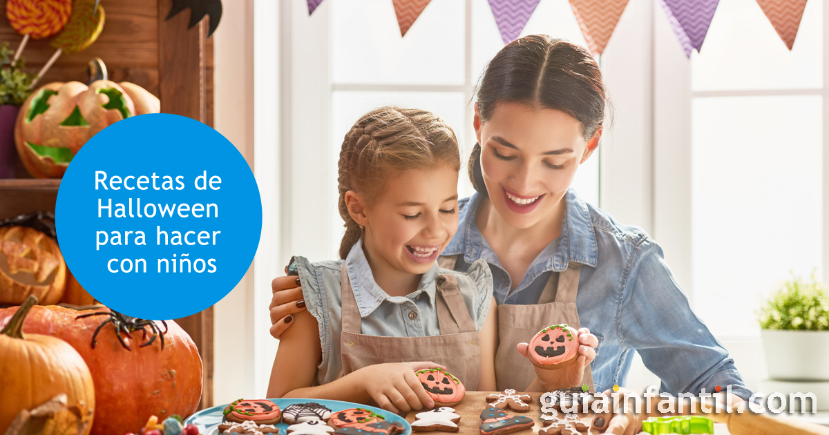 recetas de halloween para hacer con niños