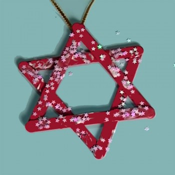 Estrella de Navidad - Adorno de Navidad para hacer con los niños