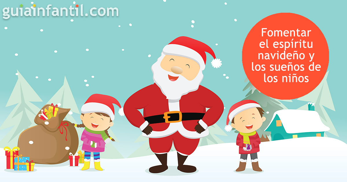 El espíritu navideño de los niños soñadores