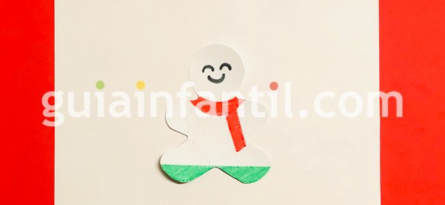 Aprende a hacer una bonita postal navideña con tus hijos