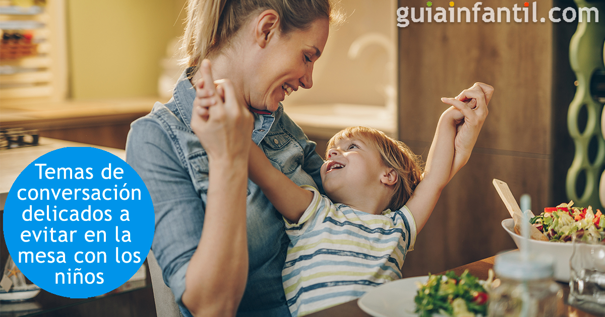 Unos temas de conversación delicados para los niños