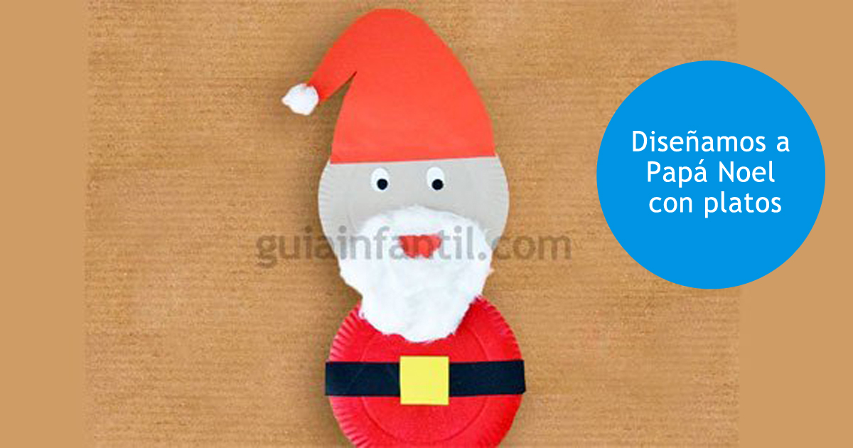 platos de papá noel