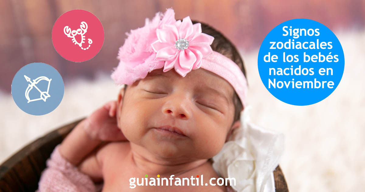 cómo son los bebés del signo de escorpio y sagitario