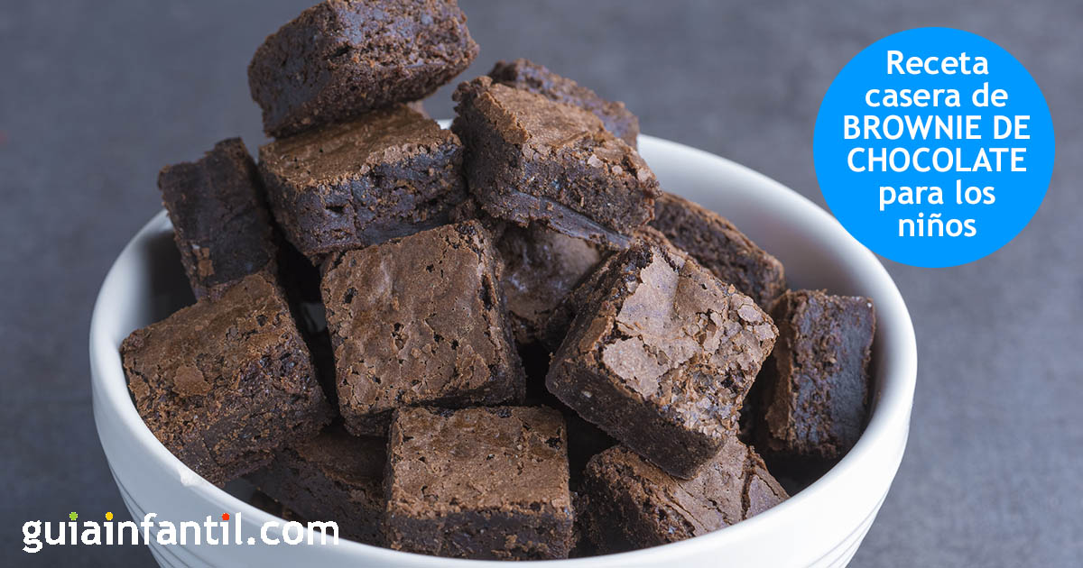 receta de brownie de chocolate paso a paso