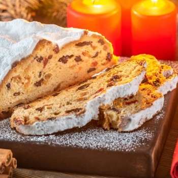 Stollen Navideño. Receta de Pan dulce alemán para la Navidad