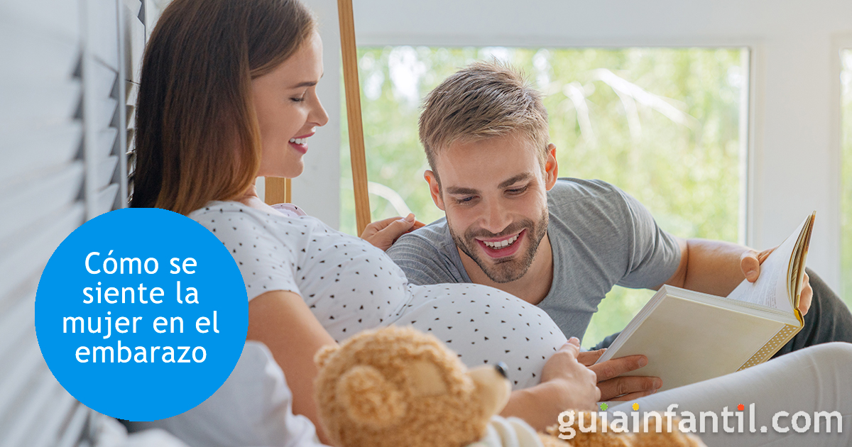 Cómo se sienten la mujer embarazada