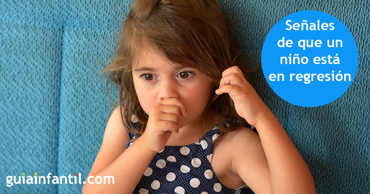 síntoma de regresión en niños