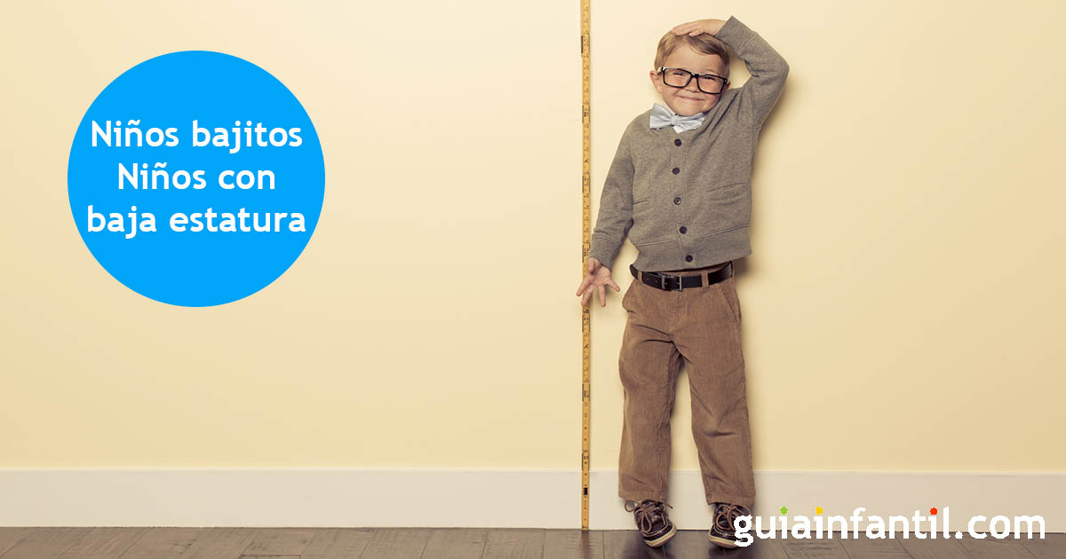 niños con baja estatura
