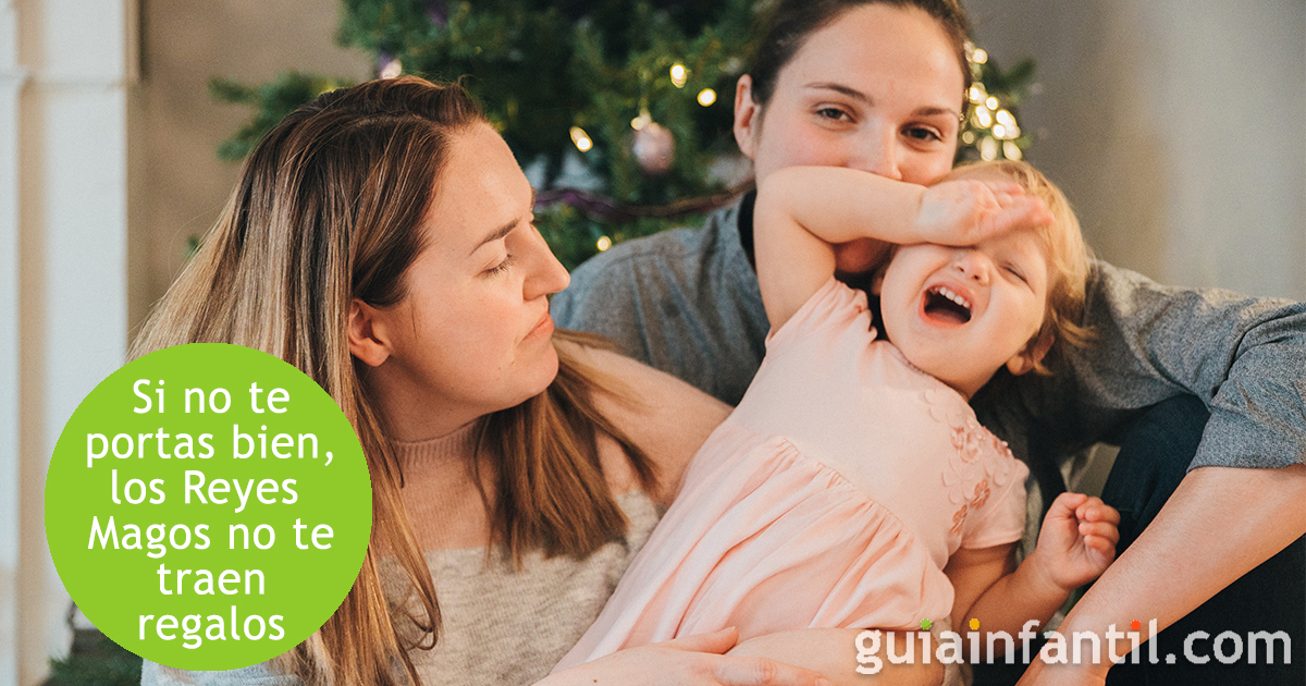 Si te portas mal, los reyes magos no te traerán regalos en navidad