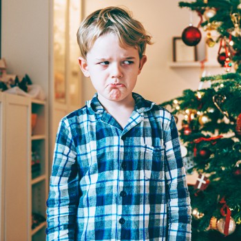 Por qué a mi hijo no le gusta la Navidad - Es un mini Grinch