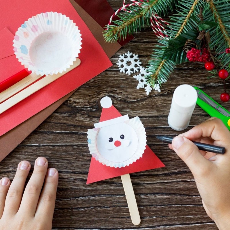 Originales manualidades navideños para hacer con los niños
