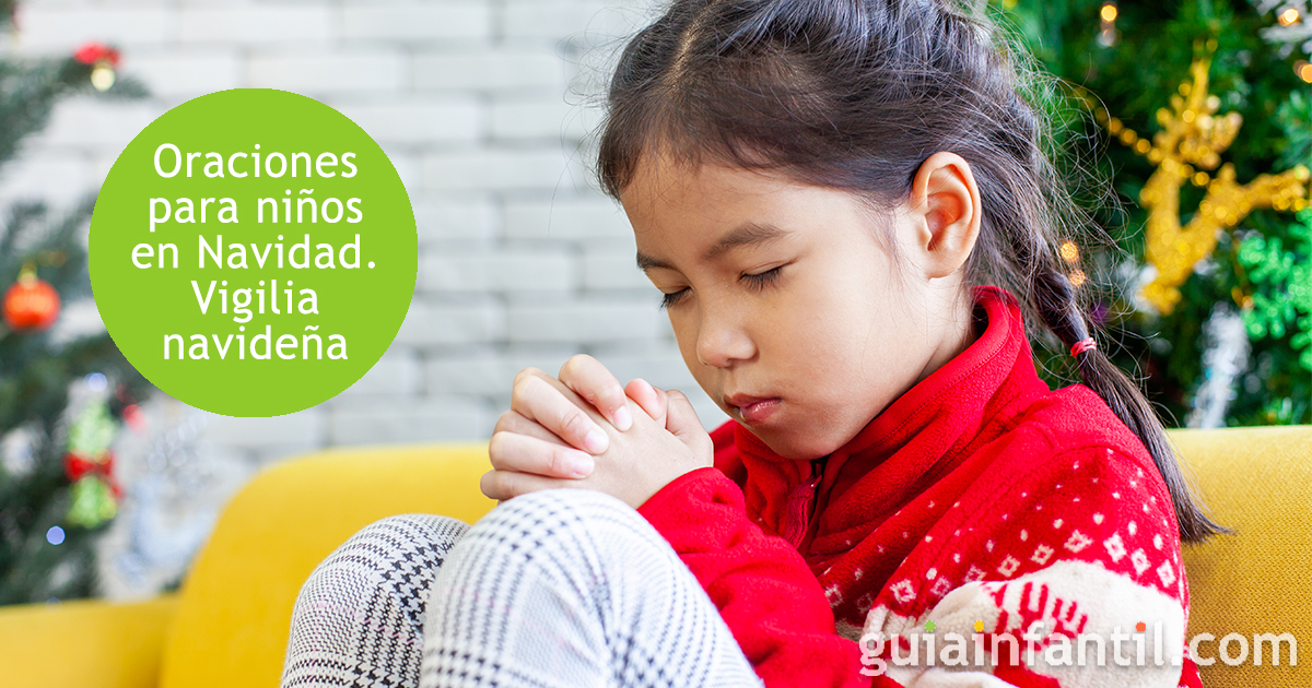 Las oraciones cortas para niños en navidad