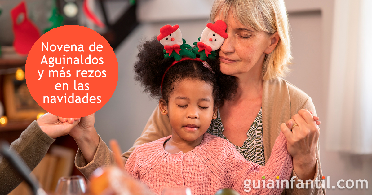 La novena de aguinaldos en navidad para los niños