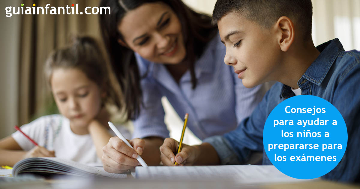 como ayudar a los niños con los exámenes