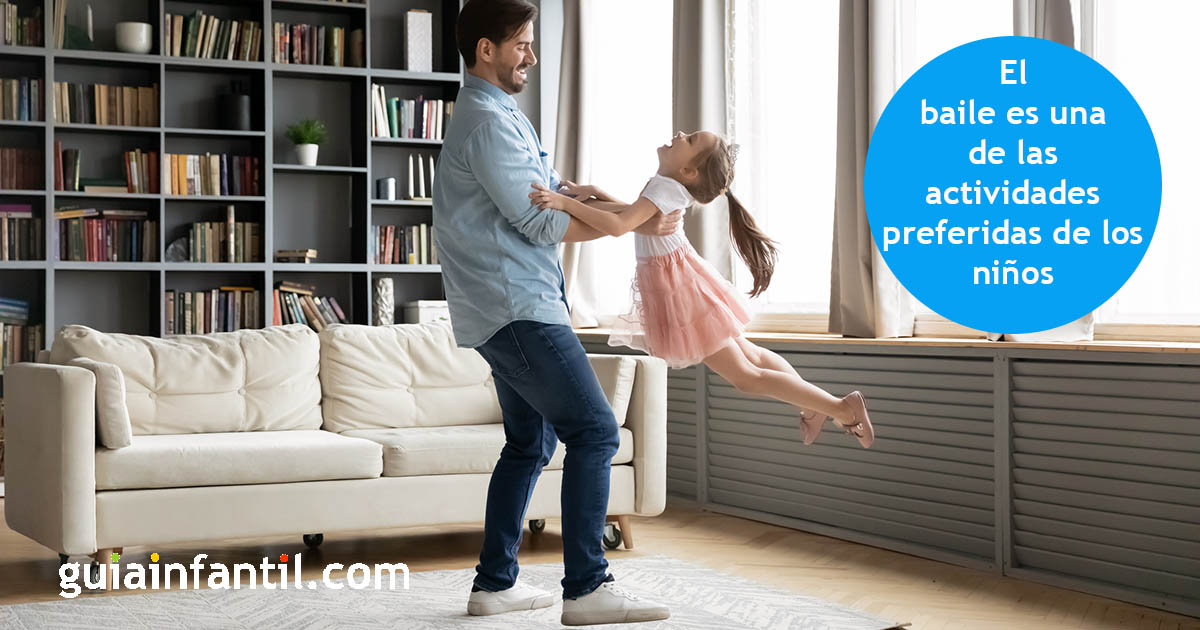 beneficios de bailar con los niños