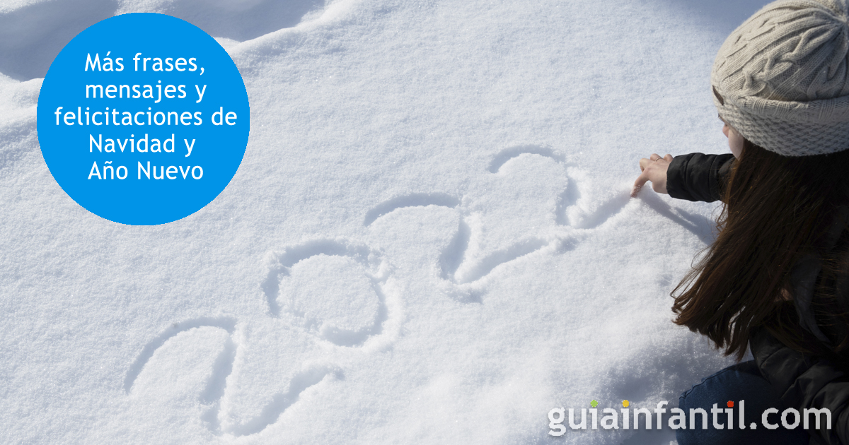 Más frases, mensajes y dedicatorias para felicitar la Navidad y el Año Nuevo con los niños