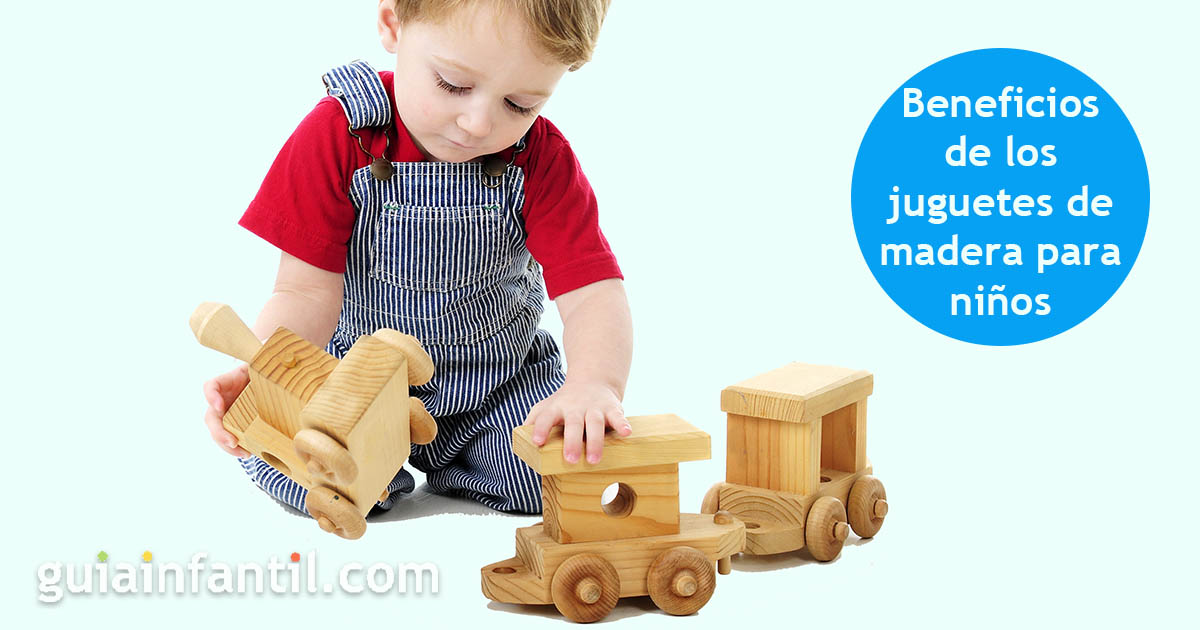 Por qué comprar a los niños juguetes de madera