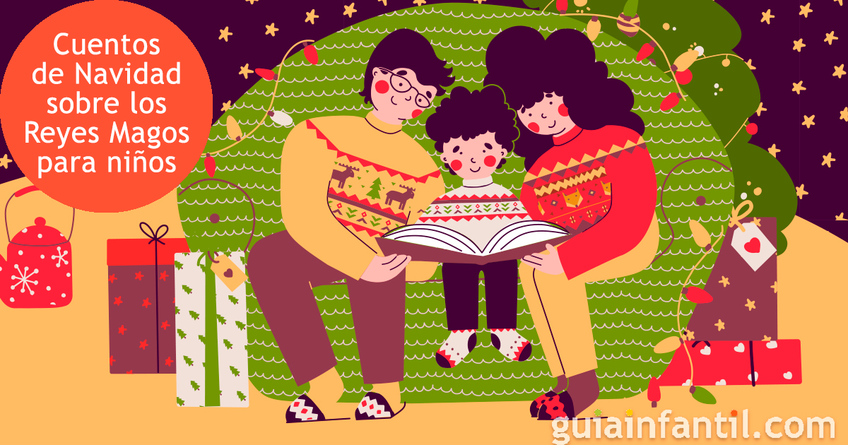 Bonitos cuentos de Navidad de los reyes magos