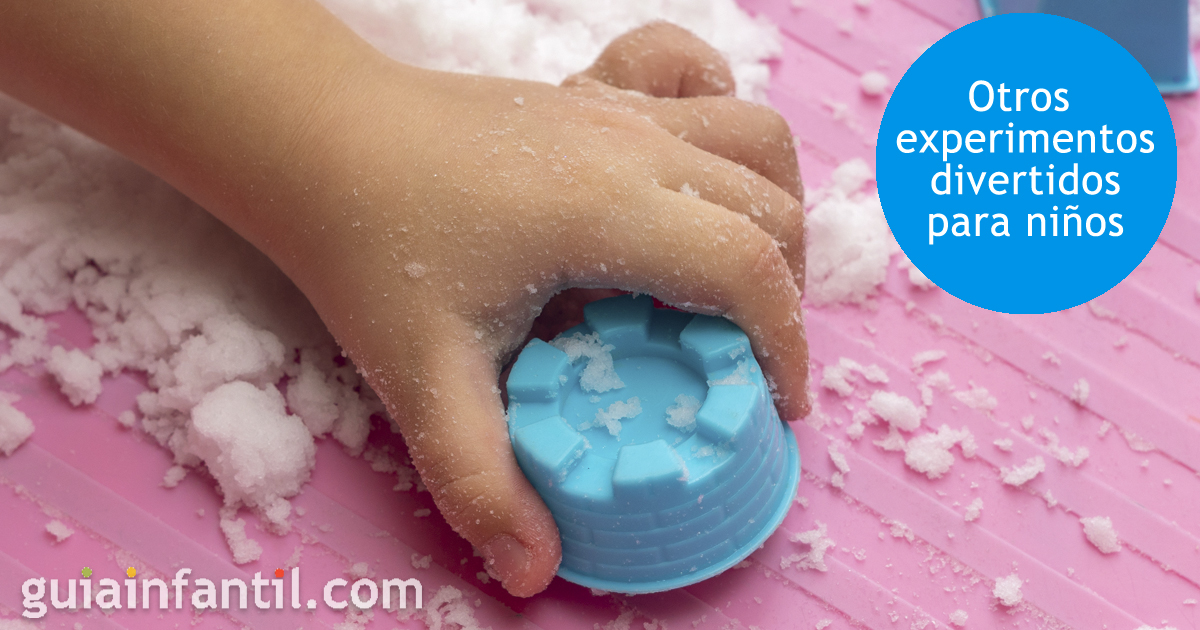 Otros experimentos de ciencia muy divertidos para niños
