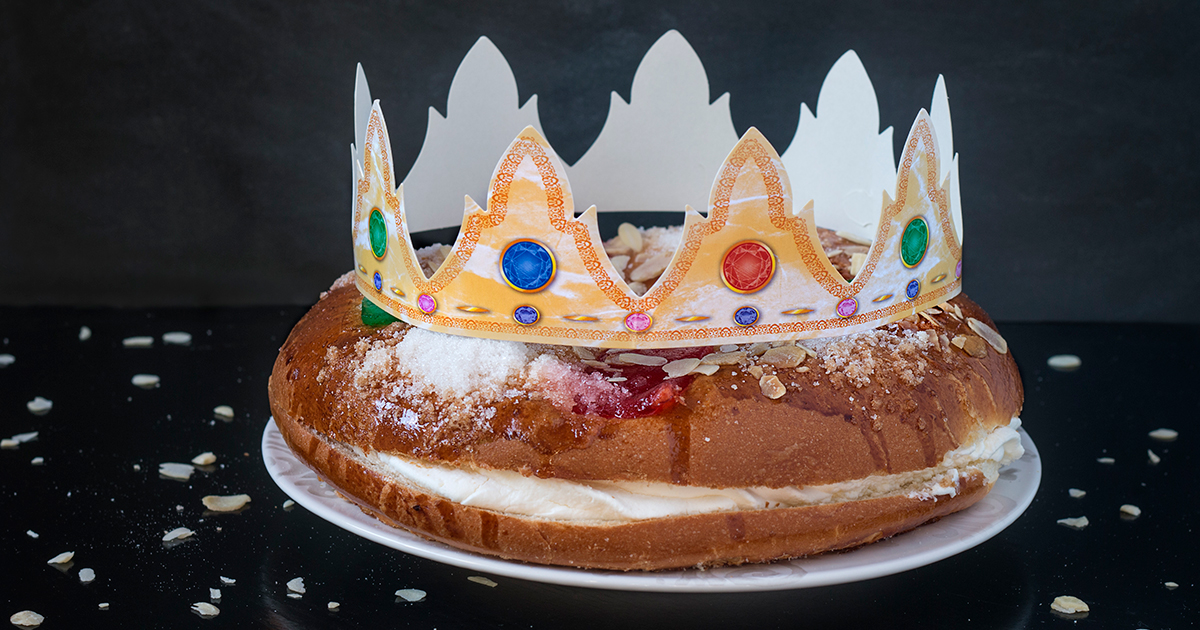 Preparar el roscón de reyes para niños