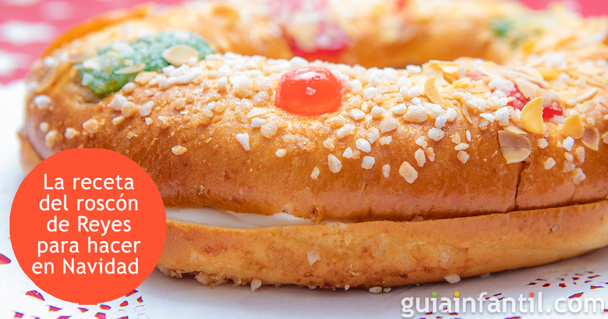 La receta del roscón de Reyes para Navidad