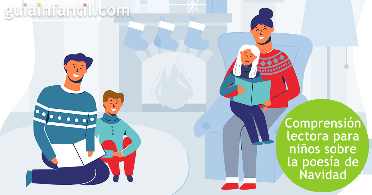 Comprensión lectora para niños en Navidad