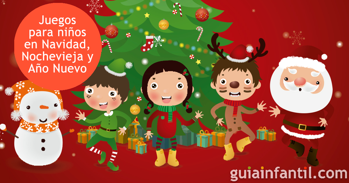 Juegos de Navidad y nochevieja para niños