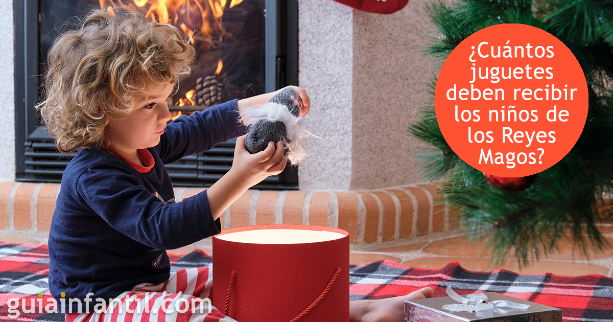 Cuántos regalos de Navidad dar a los niños