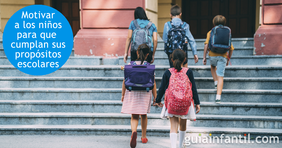 Cómo motivar a los niños para que cumplan sus propósitos de Año Nuevo escolares