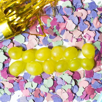 15 divertidas alternativas a las uvas de Nochevieja para los niños