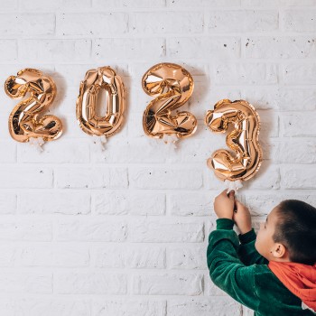 Lista de grandes propósitos de Año Nuevo en inglés para niños
