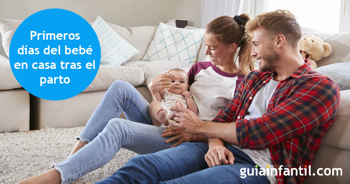 buenos hábitos con el bebé tras el parto