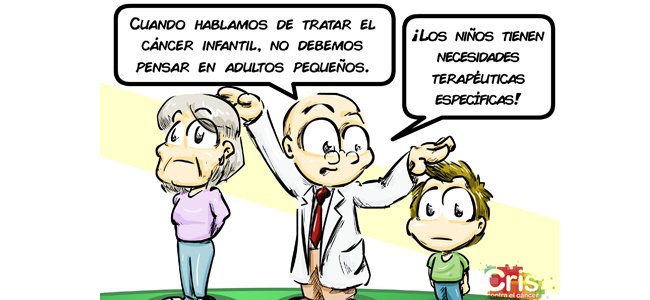 Diferencias entre el cáncer infantil y el cáncer adulto