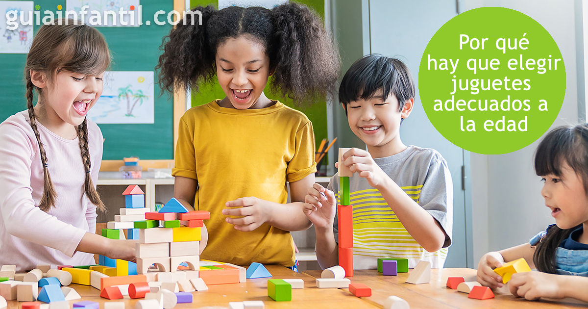 Juguetes para los niños según su edad