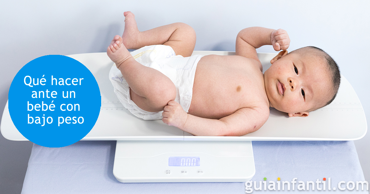 Cuál debe ser el peso de un recién nacido?