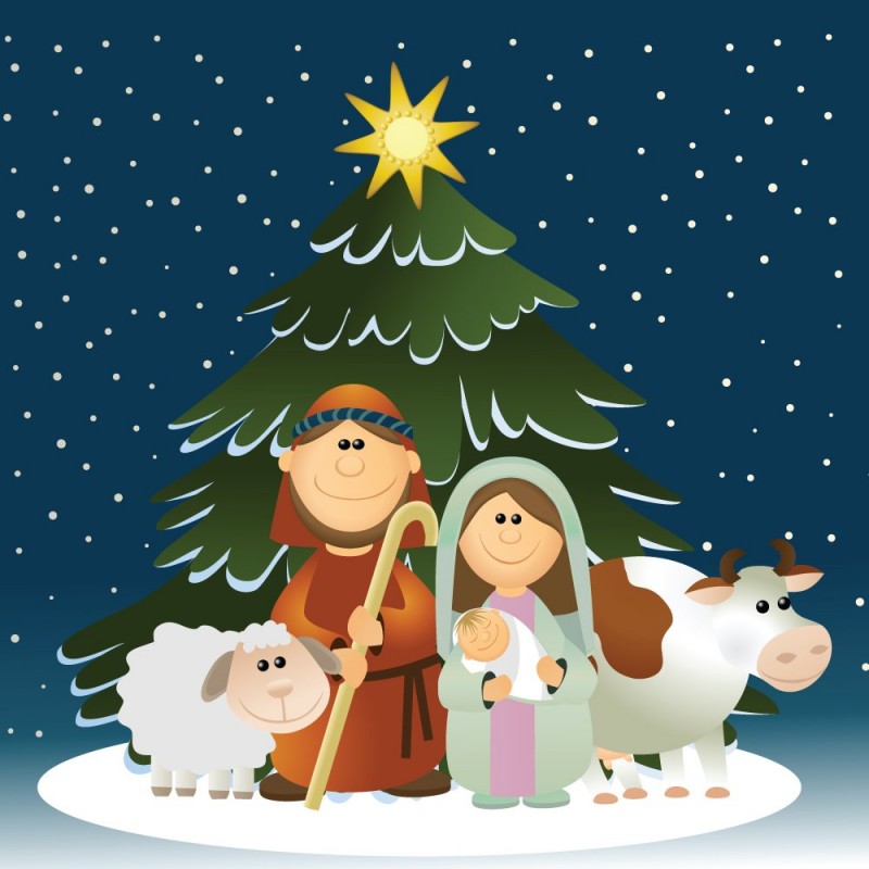 La historia se repite. Cuento de Navidad sobre el Nacimiento de Jesús