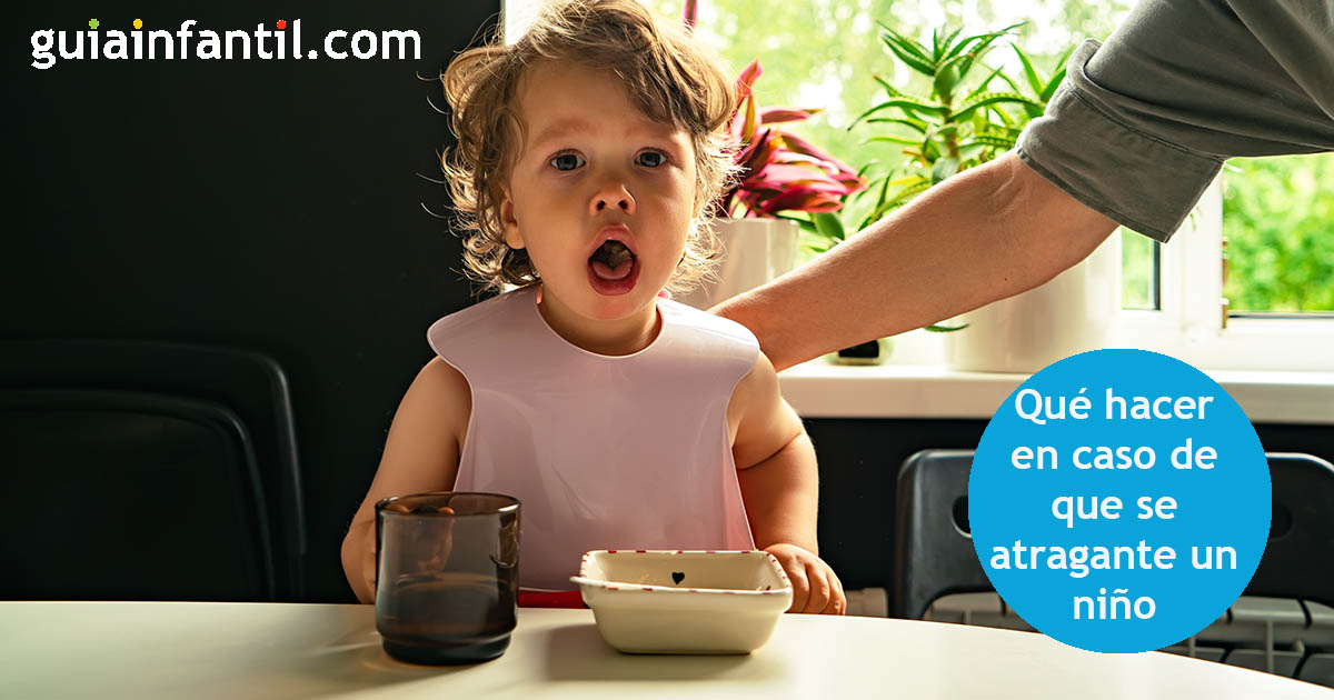cómo actuar frente a un atragantamiento
