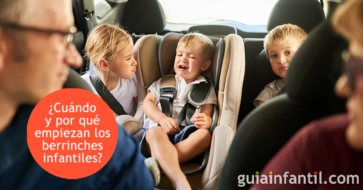 Por qué empienzan las rabietas infantiles