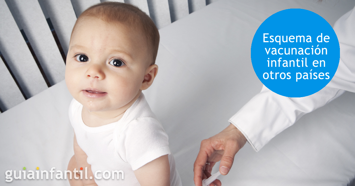 Calendario de vacunación infantil en otros países