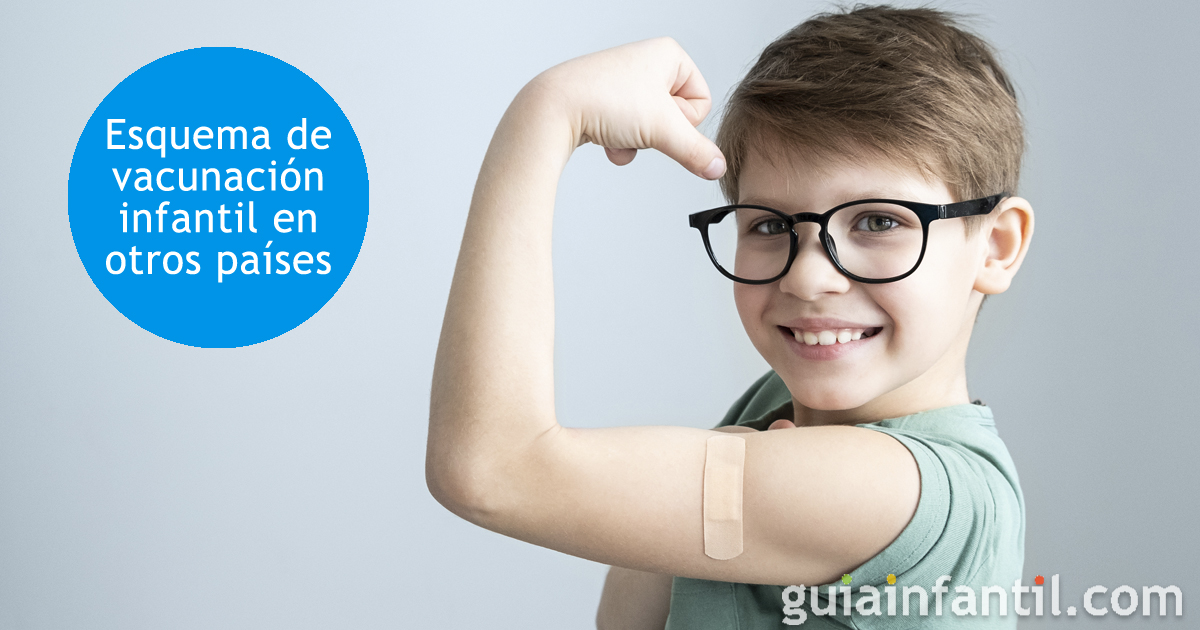 Esquema de vacunación infantil en otros países