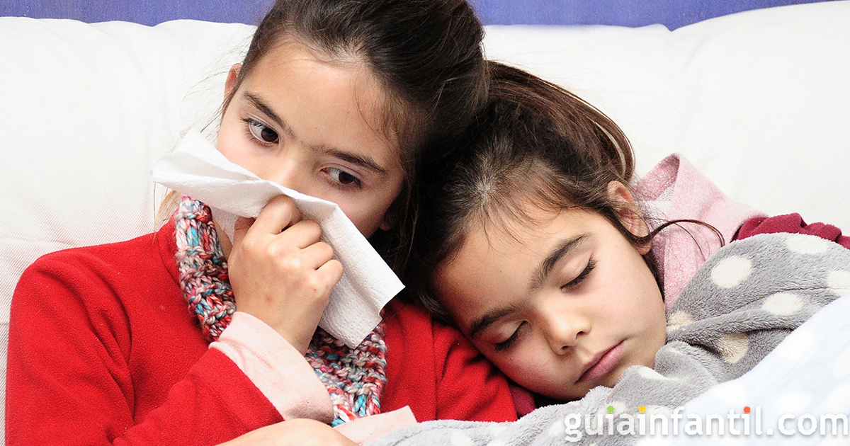 Las consecuencias de los mocos en niños