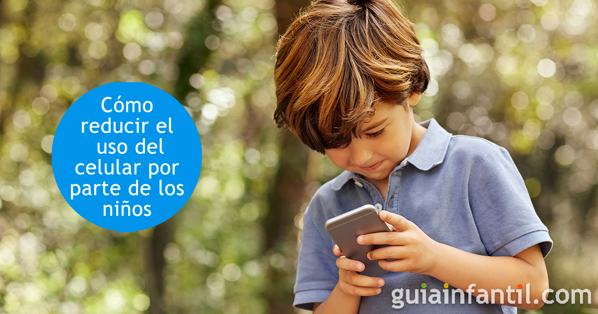 Hacer un plan de pantallas para reducir el uso del celular en niños