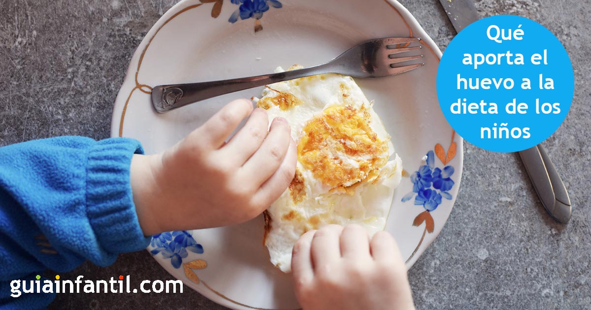 beneficios del huevo para los niños